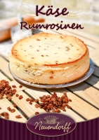 Ksetorte mit Rumrosinen